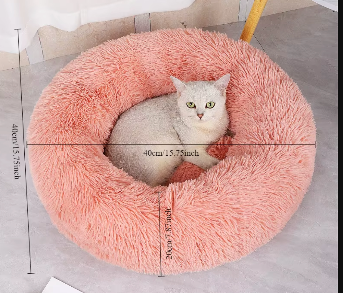 ANTI-STRESS DONUT DOG BED