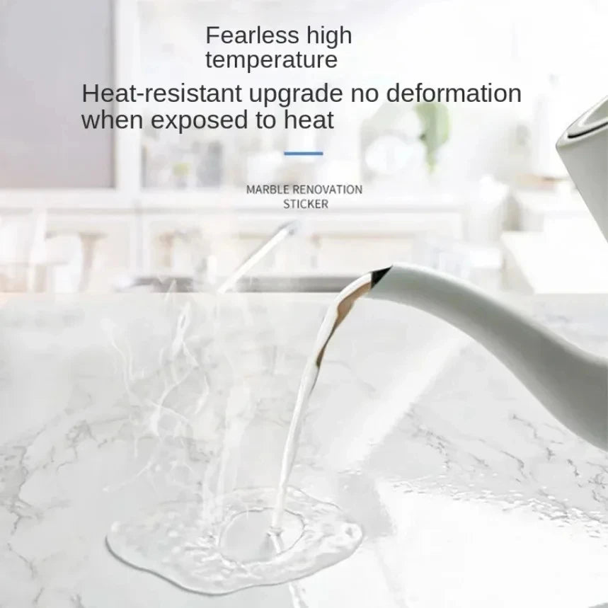 VINILO EFECTO MARMOL PARA COCINA