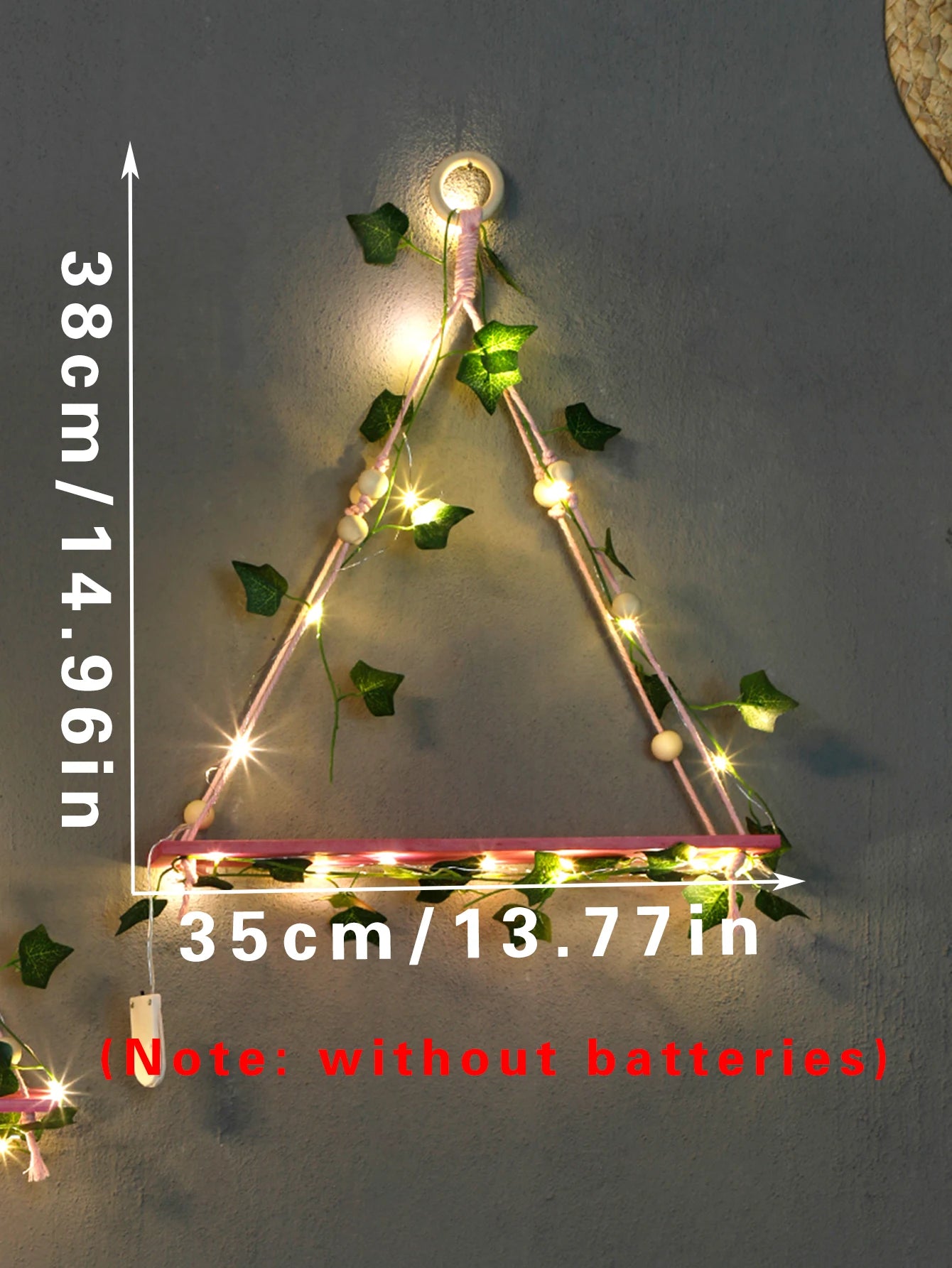 ESTANTE DECORACIÓN CON LUZ LED