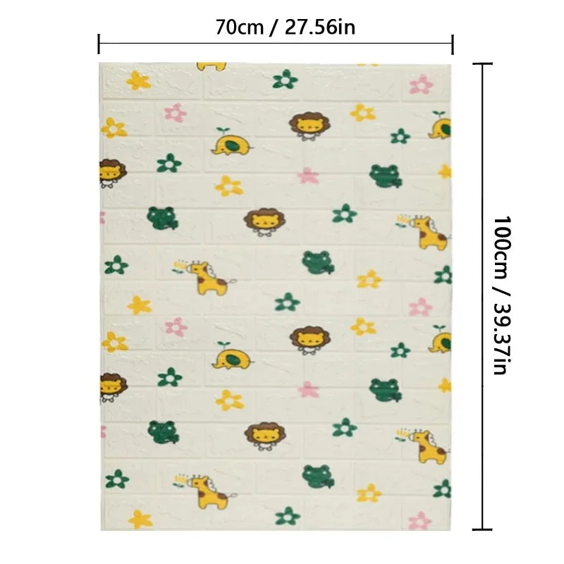 VINILO DE PARED TAPIZ 3D