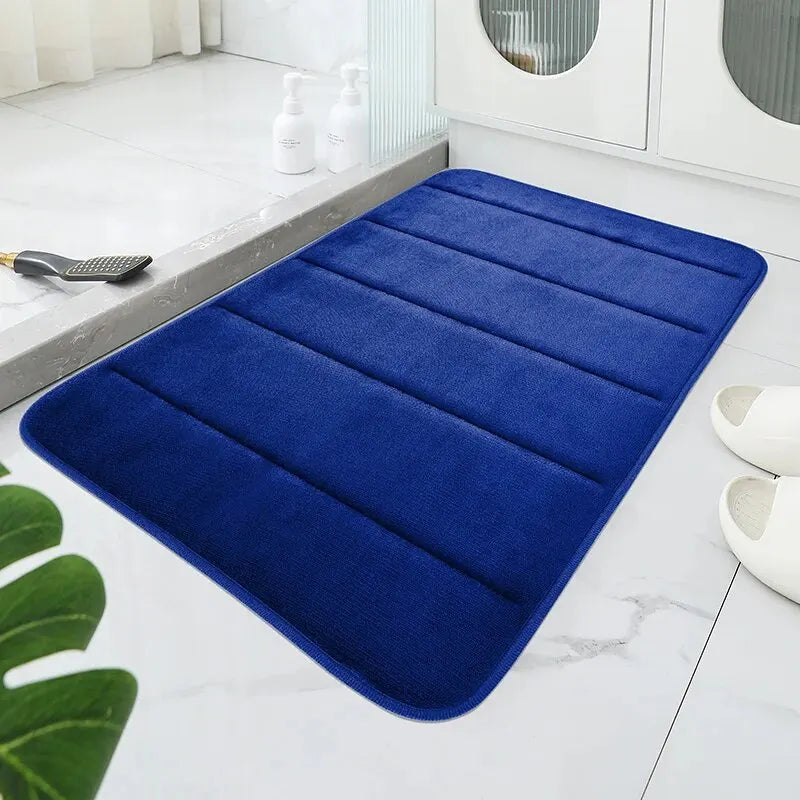 BATHROOM CORAL VELVET MAT