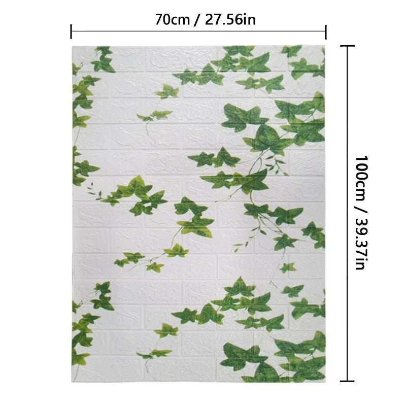 VINILO DE PARED TAPIZ 3D