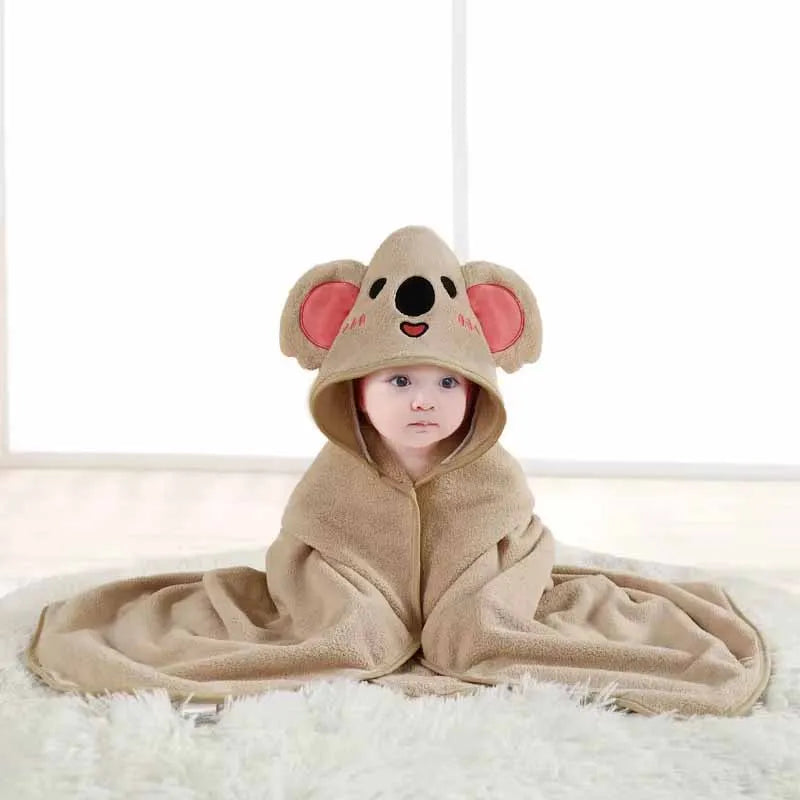CARTOON BABY BATH TOWEL