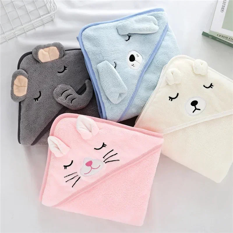 CARTOON BABY BATH TOWELS