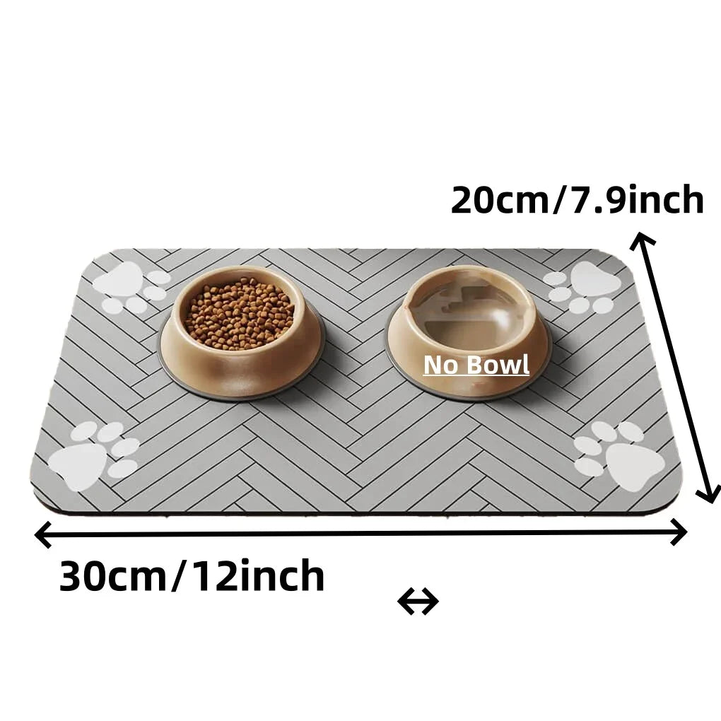 TAPETE ABSORBENTE PARA COMIDA DE MASCOTAS