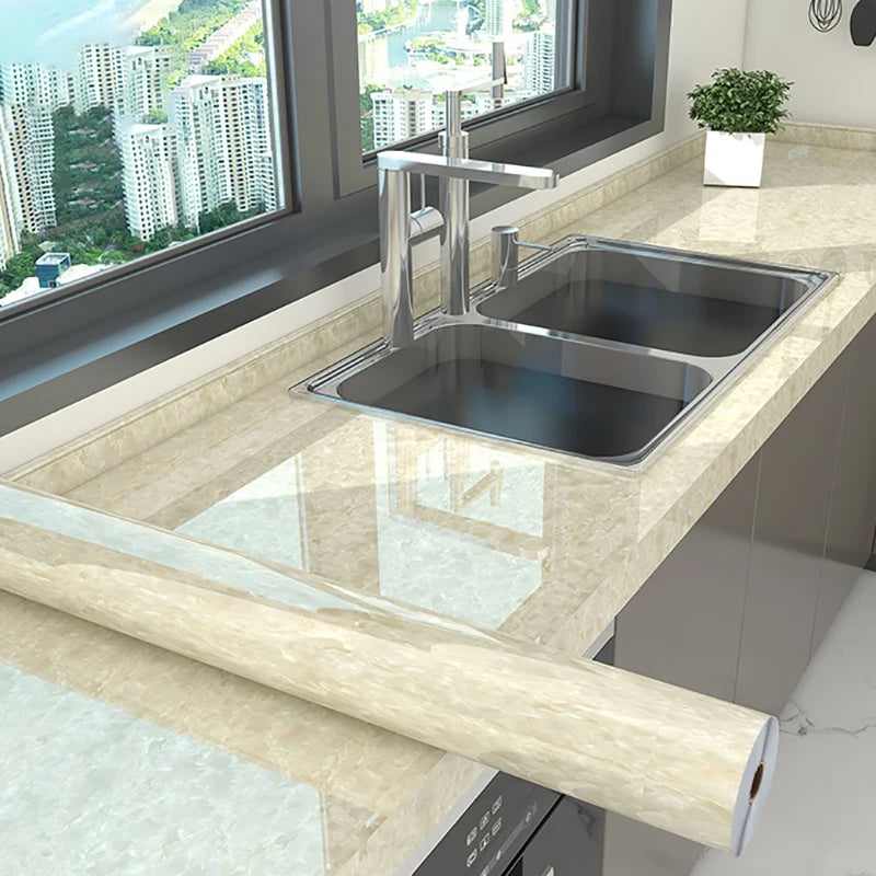 VINILO EFECTO MARMOL PARA COCINA