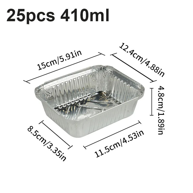 BANDEJAS DE ALUMINIO DESECHABLES