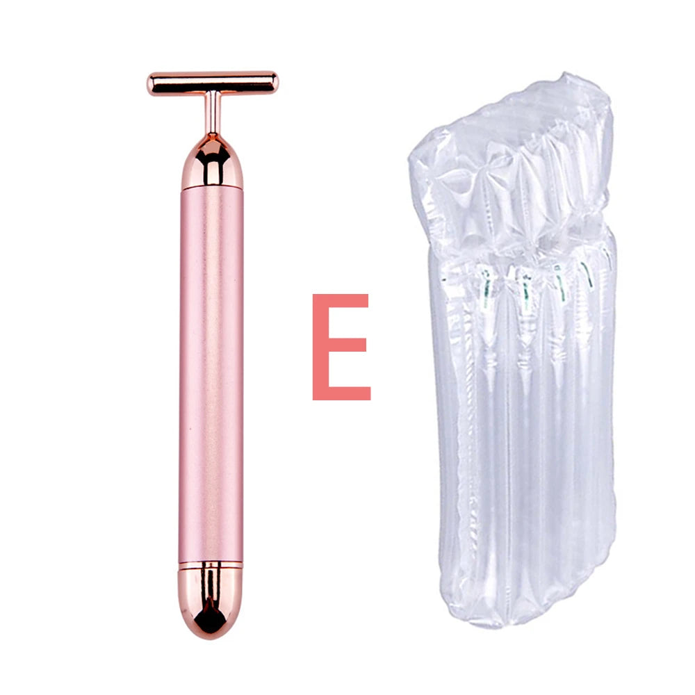 ELECTRIC VIBRATING JADE ROLLER MASSAGER