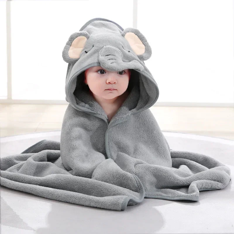 CARTOON BABY BATH TOWELS