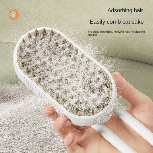 STEAM BRUSH FOR DOGS AND CATS