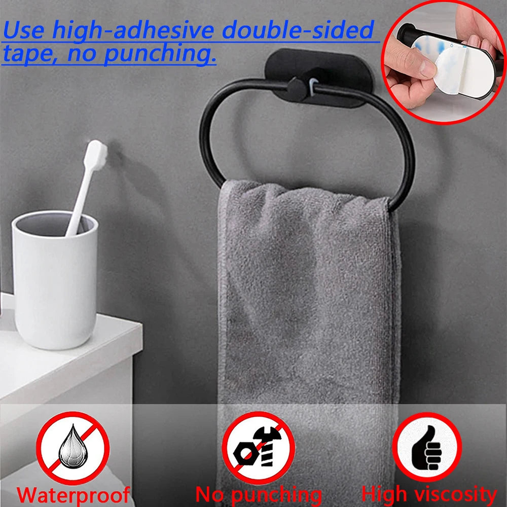 TOALLERO ADHESIVO PARA BAÑO