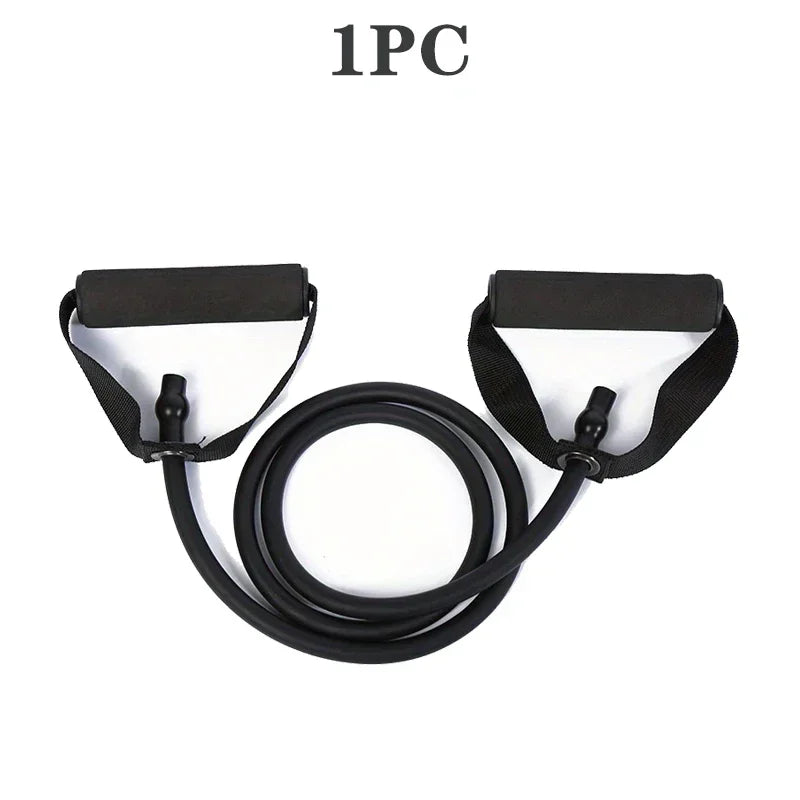 RESISTANCE BANDS WITH HANDLES