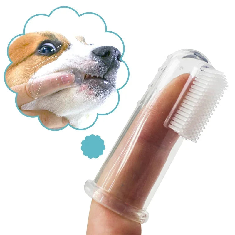 CEPILLO DE DIENTES PARA PERROS Y GATOS