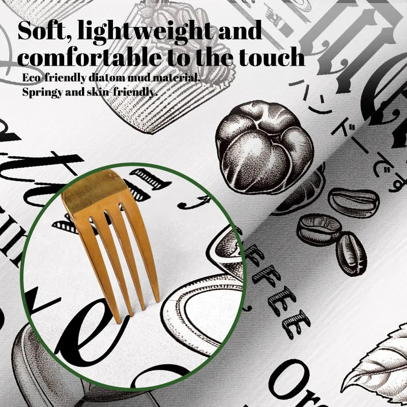 ESTERILLA DISEÑO ABSORBENTE PARA MÁQUINA DE CAFÉ