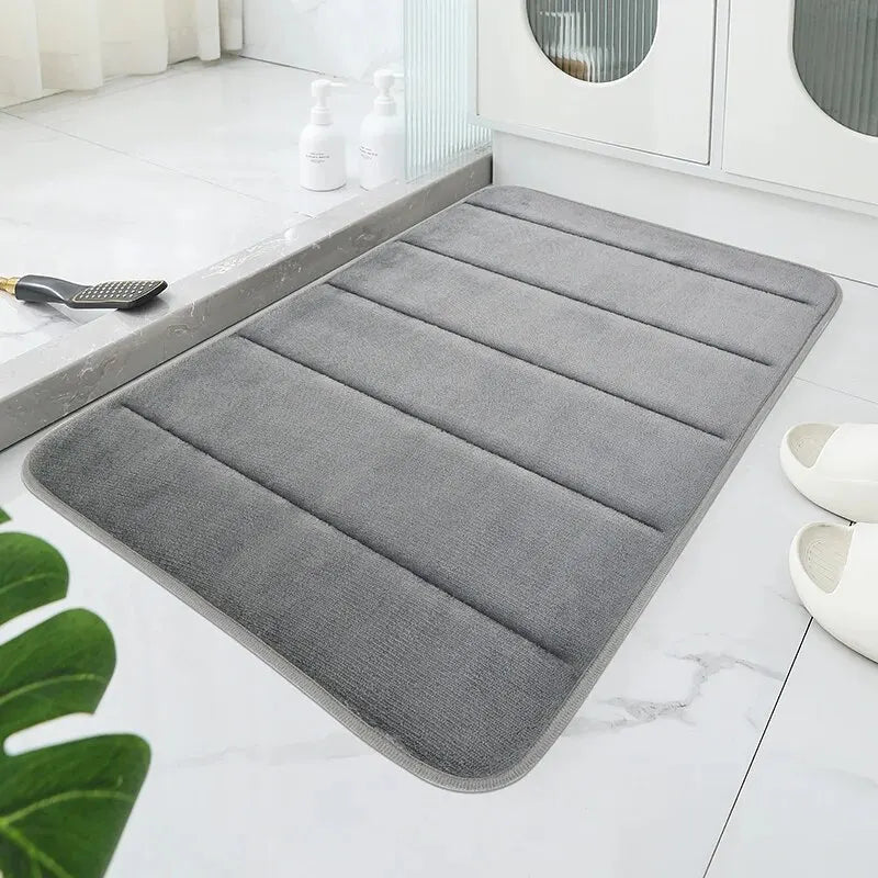 BATHROOM CORAL VELVET MAT