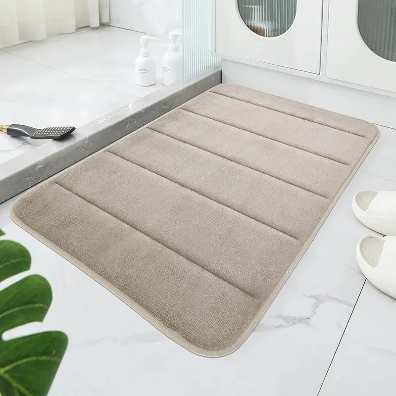 BATHROOM CORAL VELVET MAT