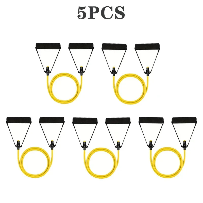 RESISTANCE BANDS WITH HANDLES