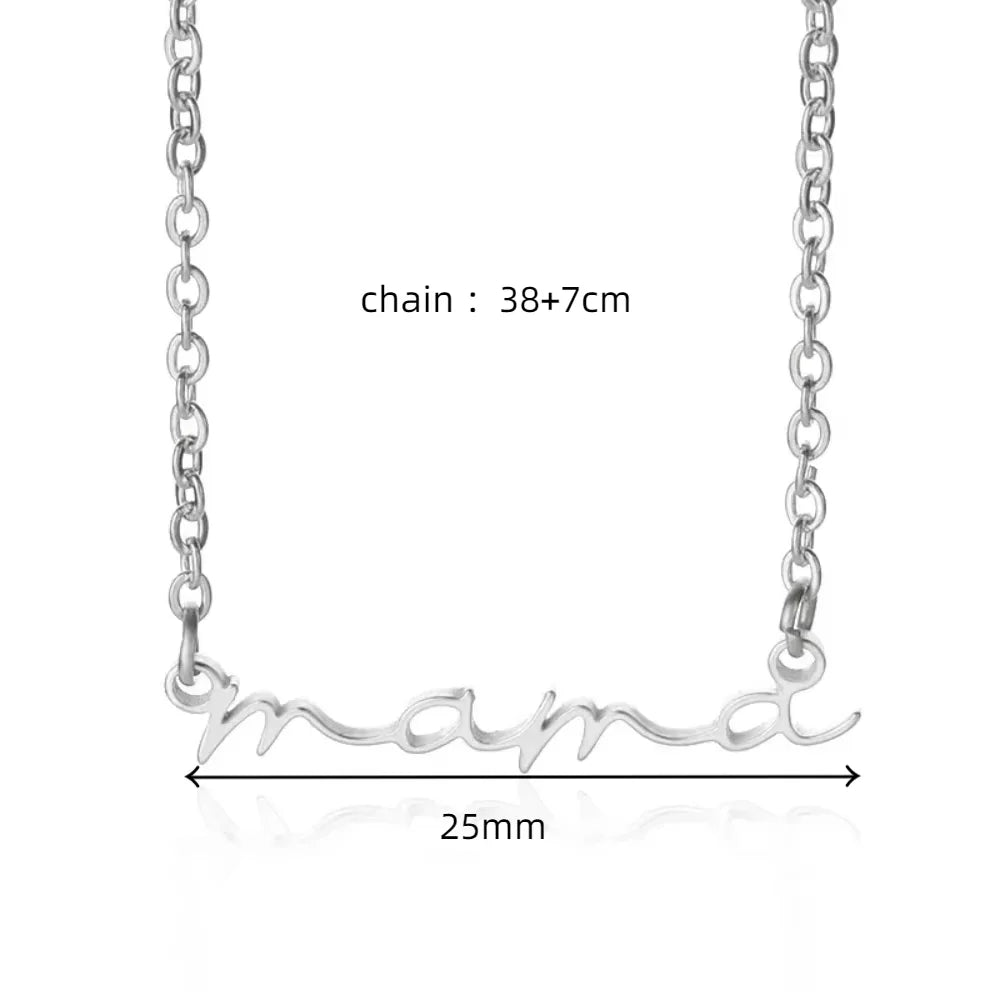 COLLAR CON MOMBRE MAMÁ
