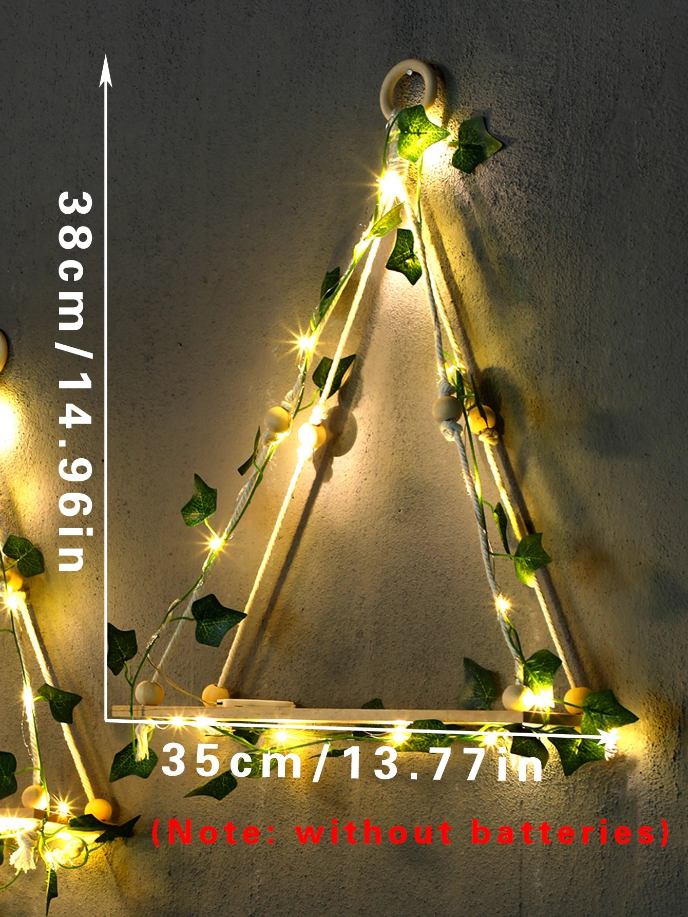 ESTANTE DECORACIÓN CON LUZ LED