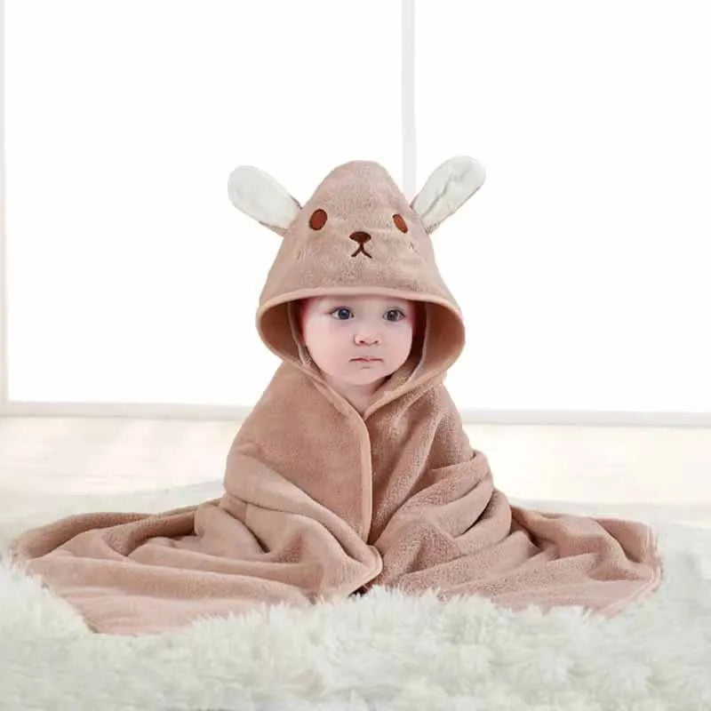 CARTOON BABY BATH TOWEL