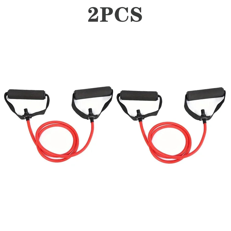 RESISTANCE BANDS WITH HANDLES