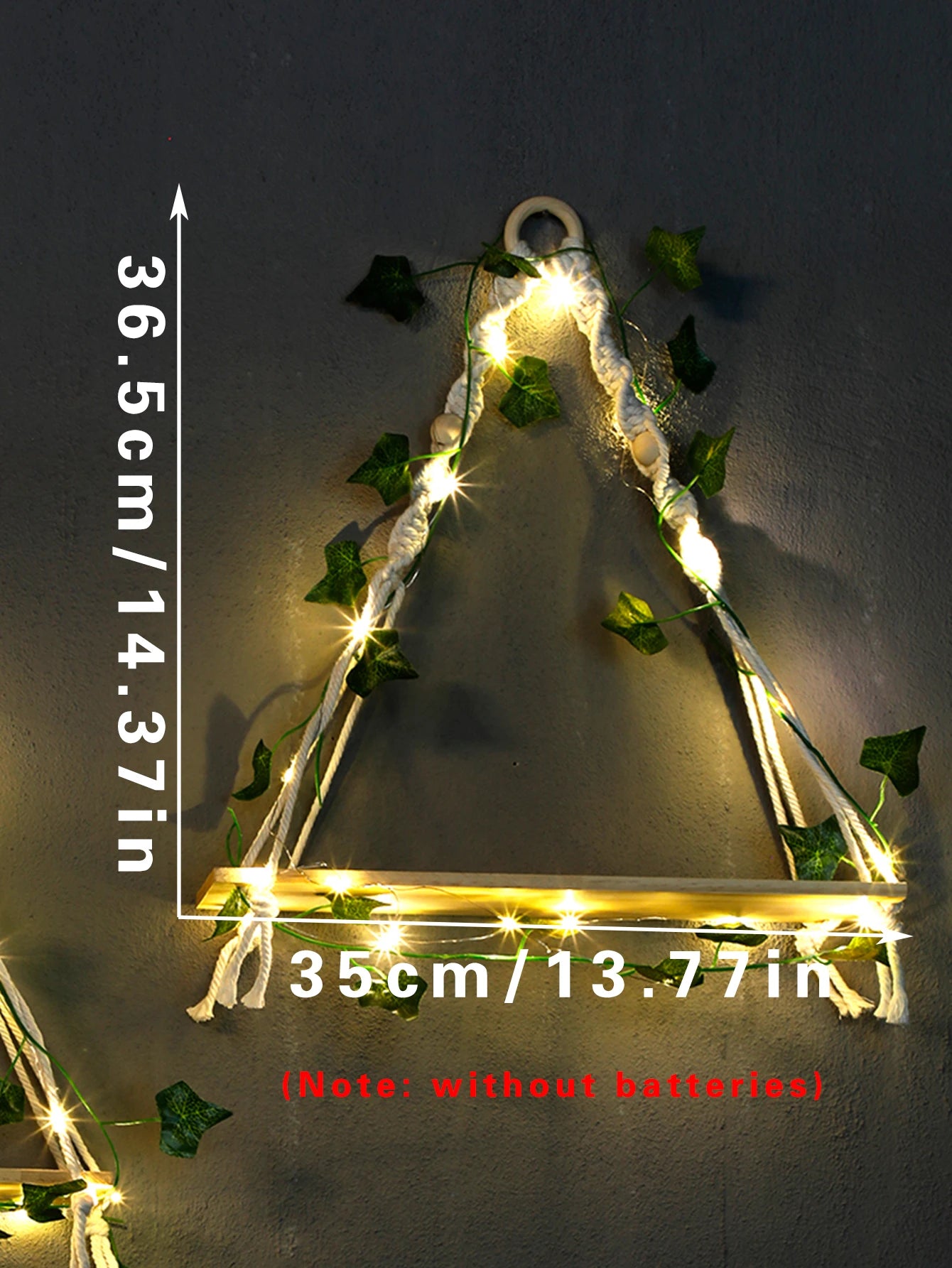 ESTANTE DECORACIÓN CON LUZ LED