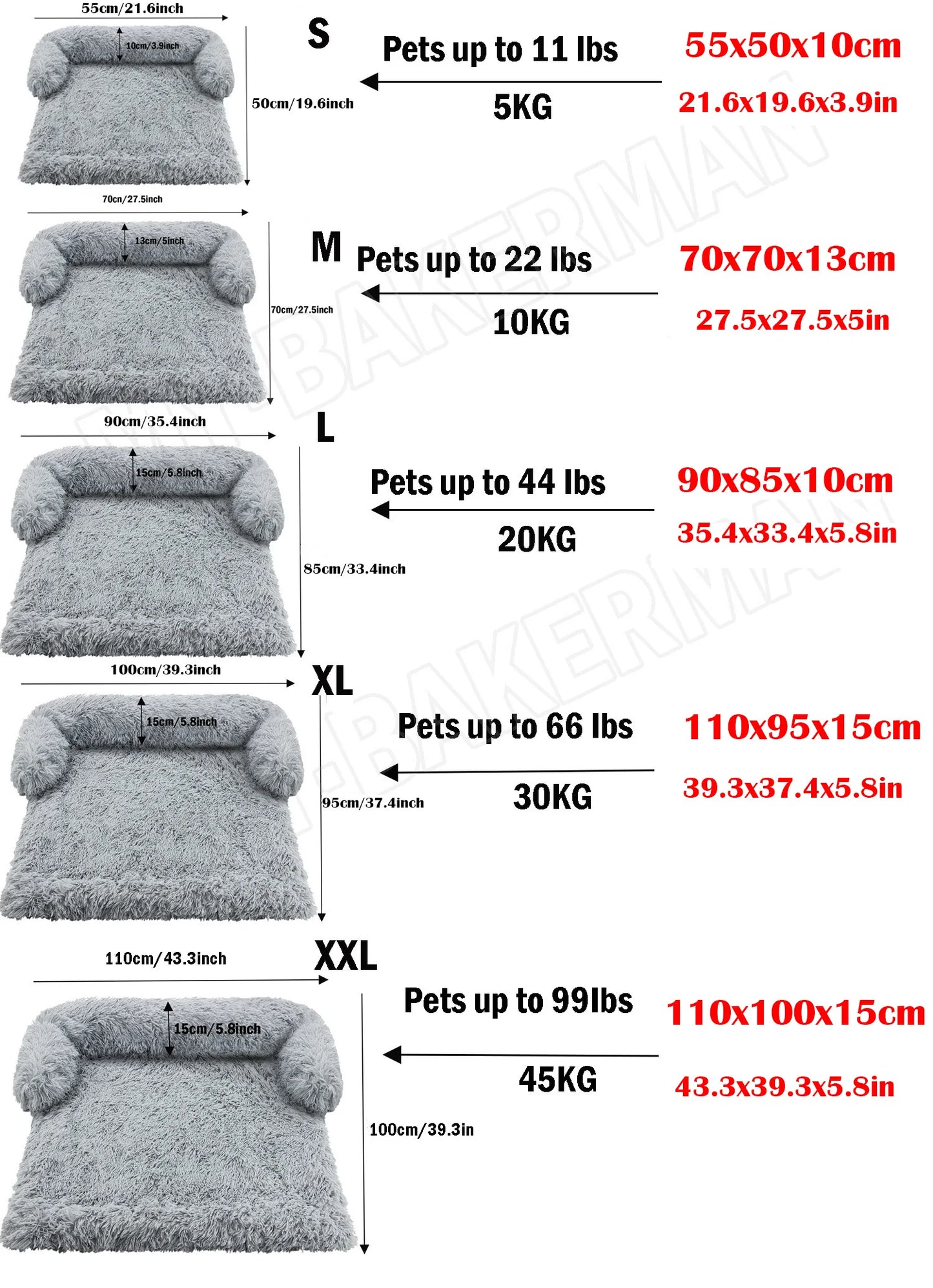 CAMA PERRO GRANDE SOFÁ