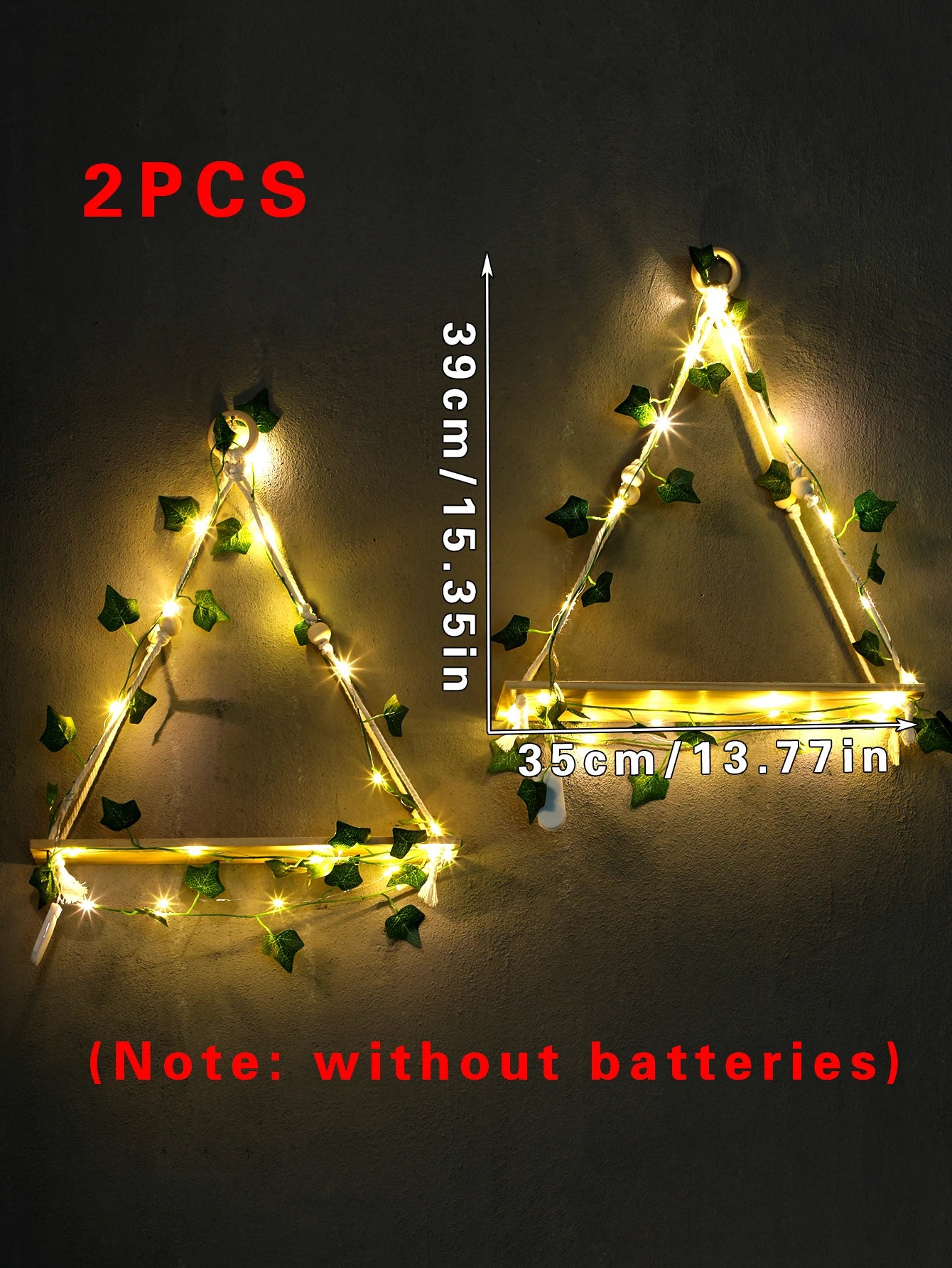 ESTANTE DECORACIÓN CON LUZ LED