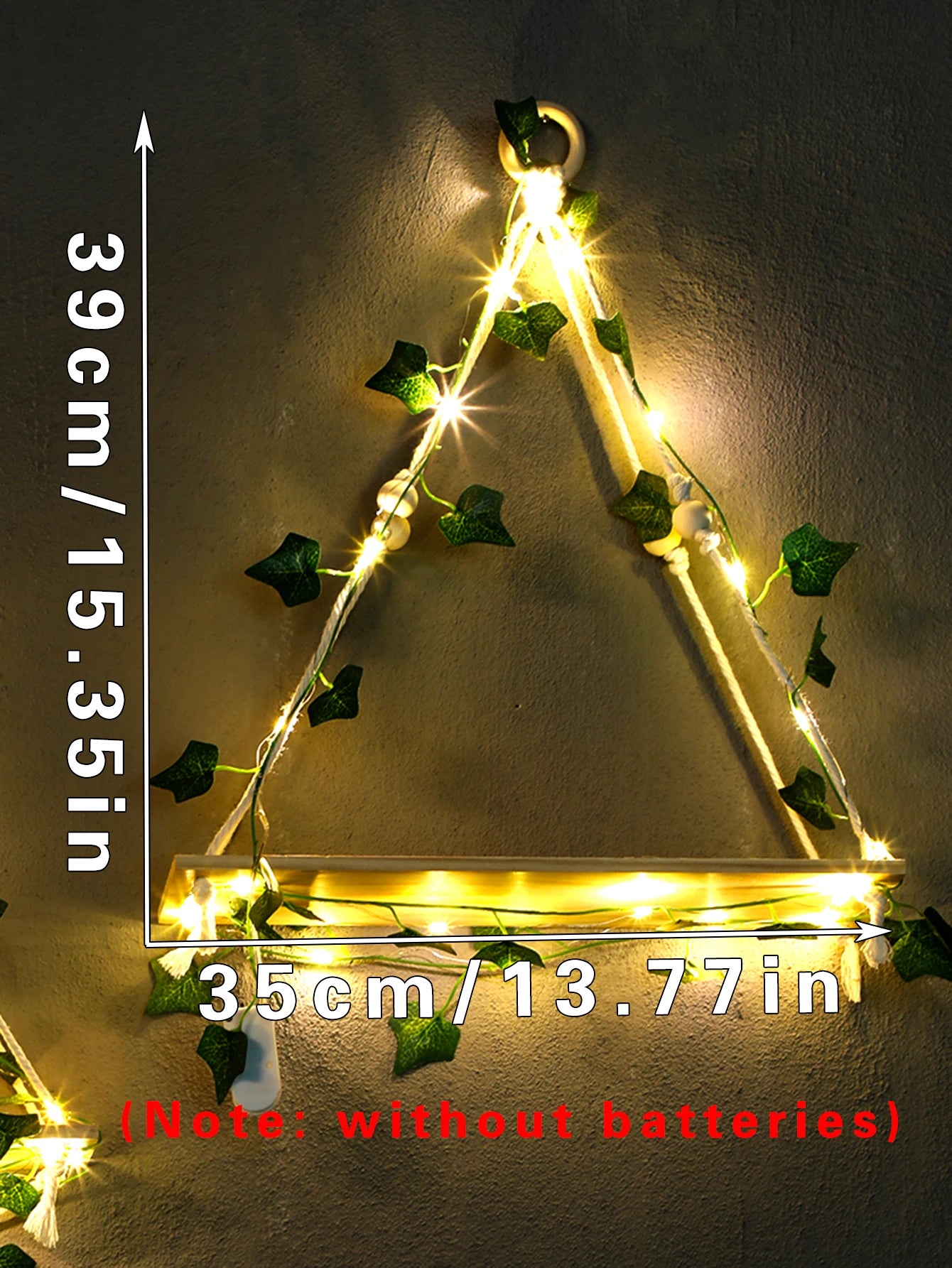 ESTANTE DECORACIÓN CON LUZ LED