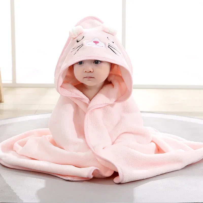 CARTOON BABY BATH TOWELS