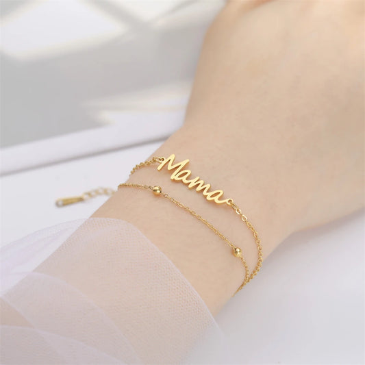 MOM NAME BRACELET