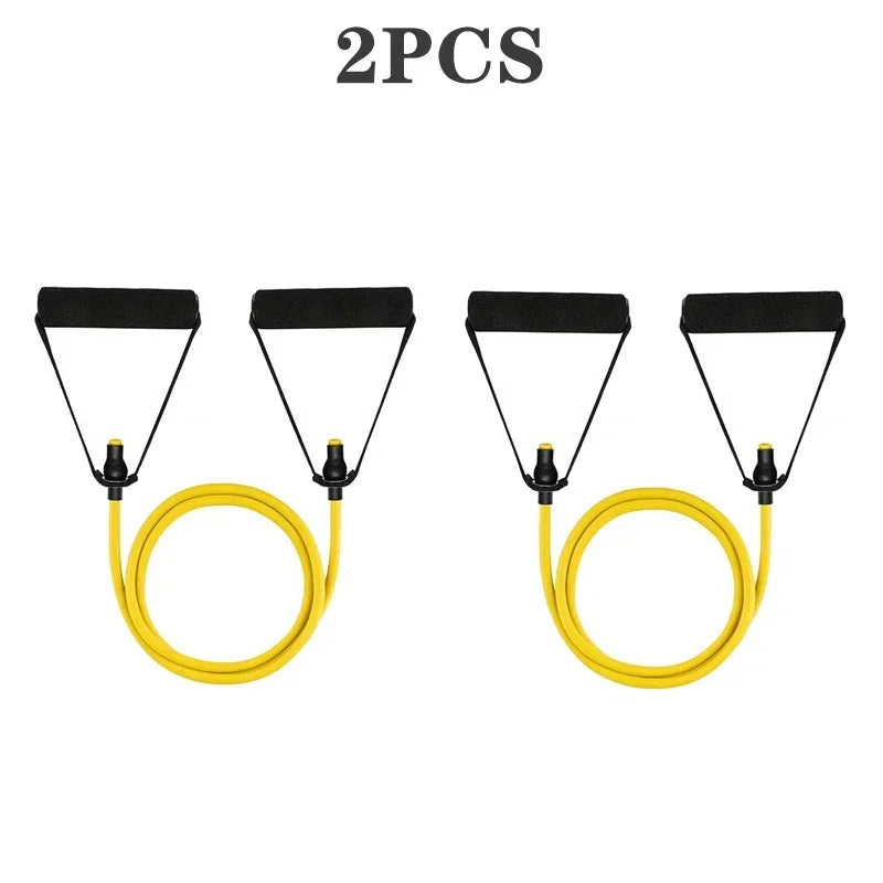 RESISTANCE BANDS WITH HANDLES