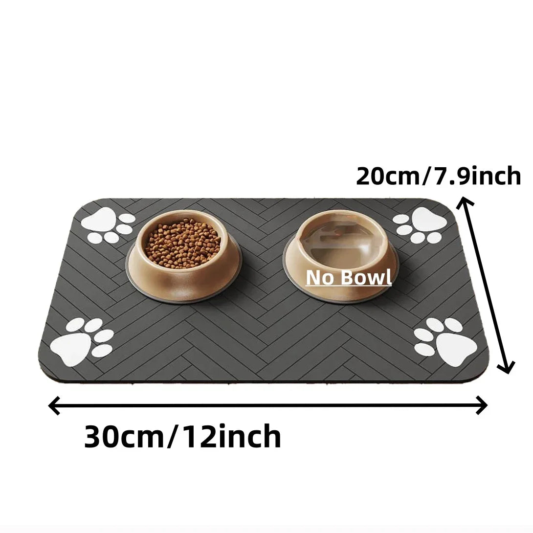 TAPETE ABSORBENTE PARA COMIDA DE MASCOTAS