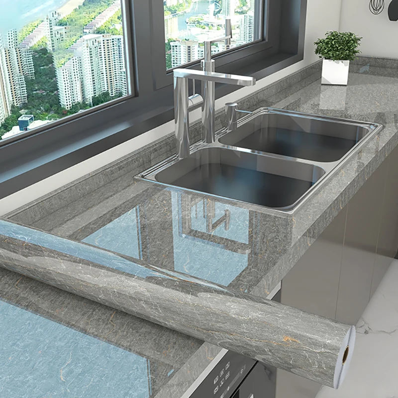 VINILO EFECTO MARMOL PARA COCINA