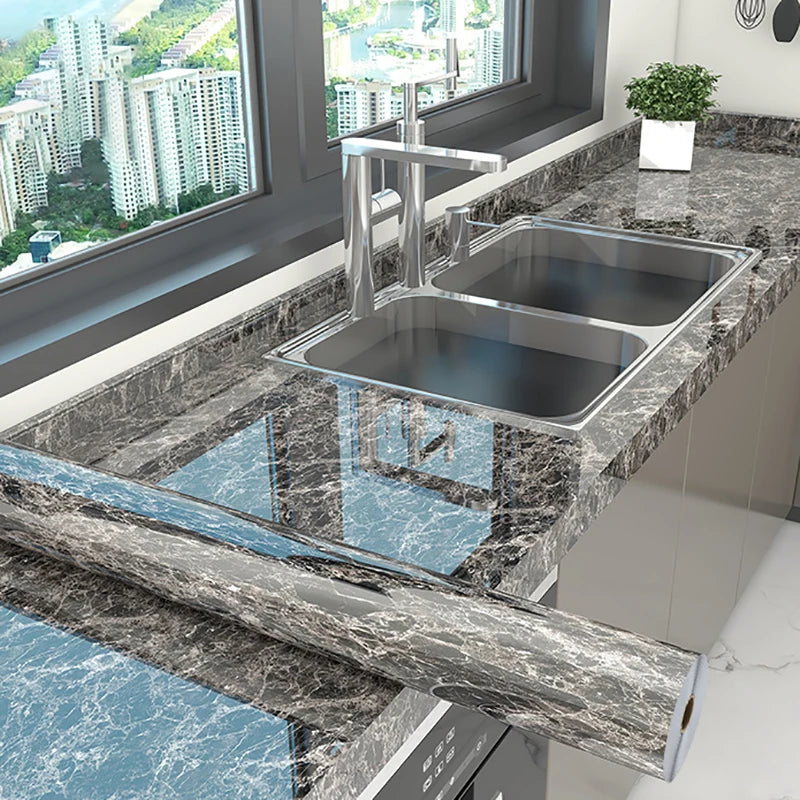 VINILO EFECTO MARMOL PARA COCINA