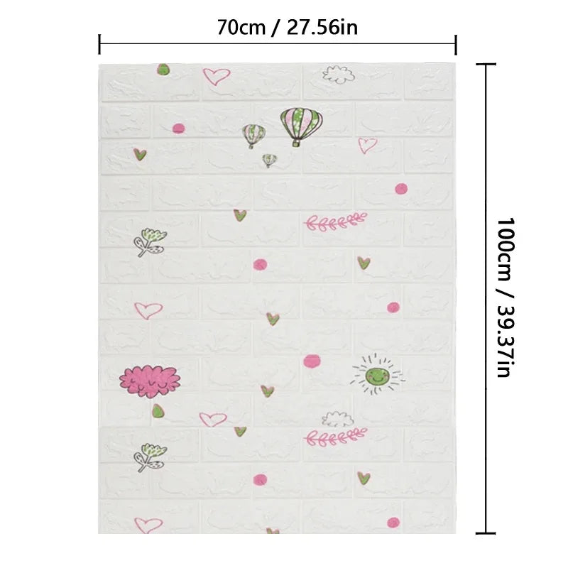 VINILO DE PARED TAPIZ 3D