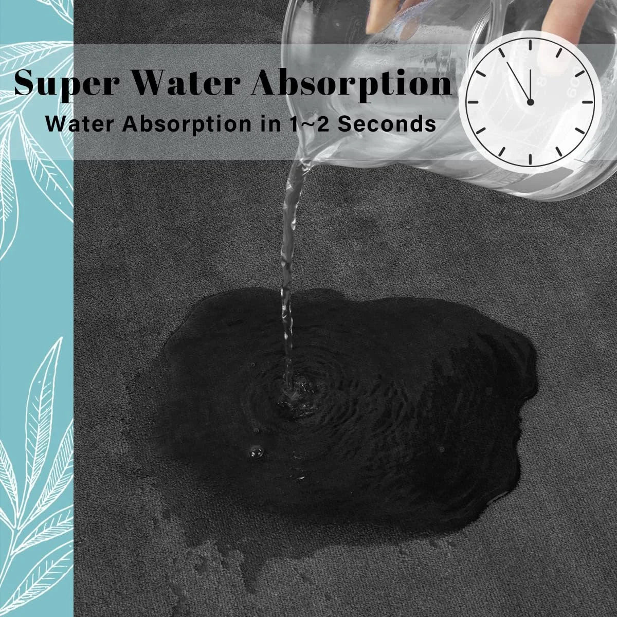 SUPER ABSORBENT FLOOR MAT