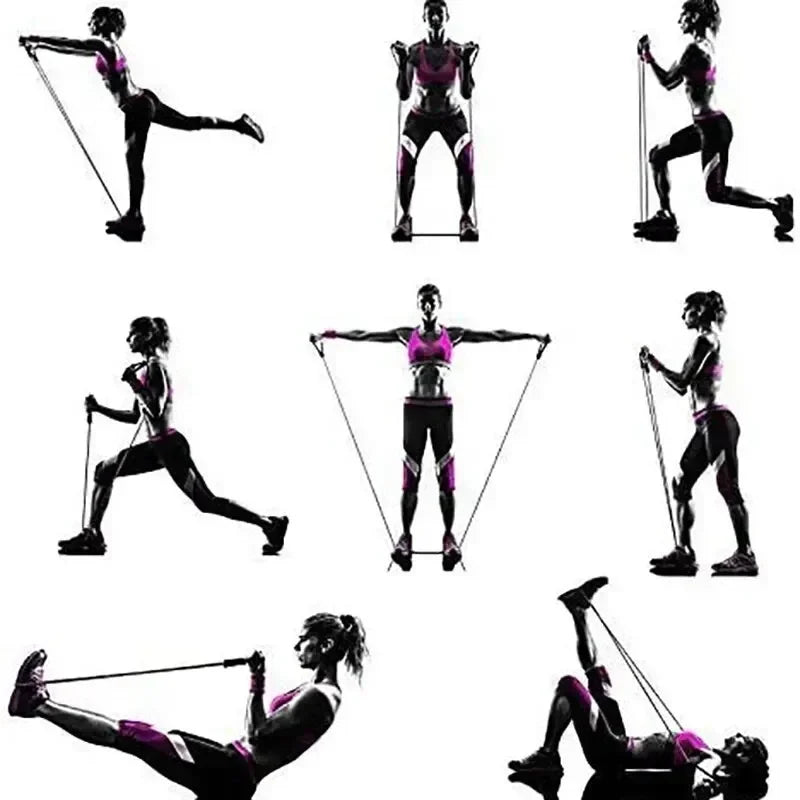 RESISTANCE BANDS WITH HANDLES