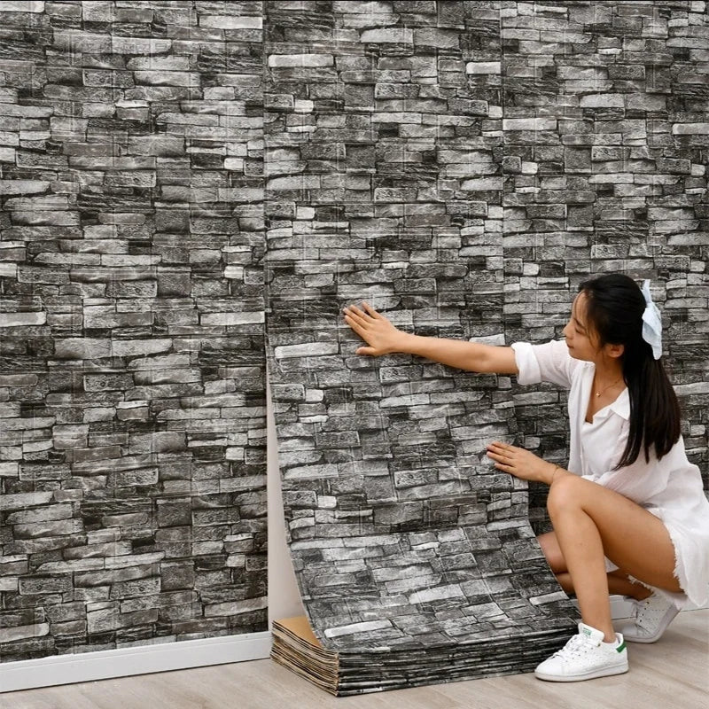 VINILO DE PARED 3D PIEDRA