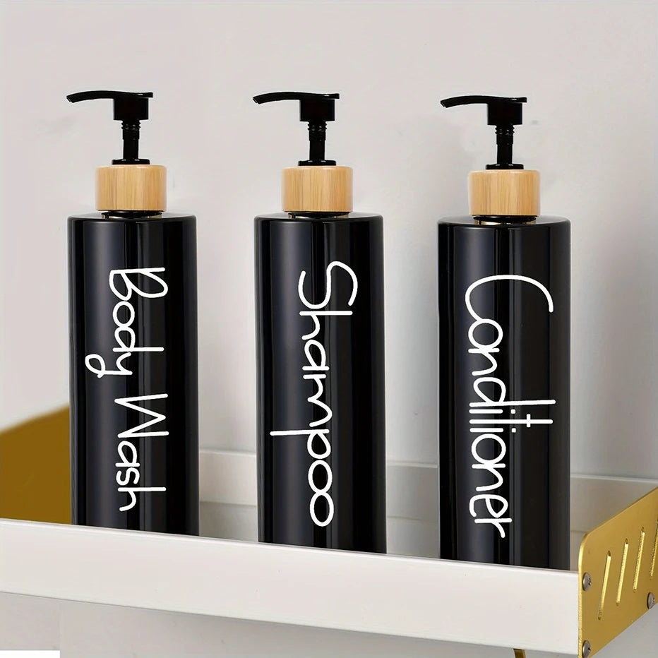 3PCS BATHROOM SOAP DISPENSER