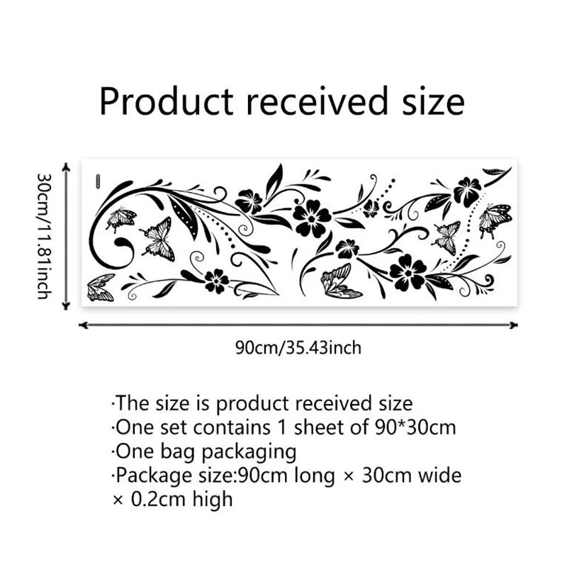 FLOR DE PARED 90 X 30