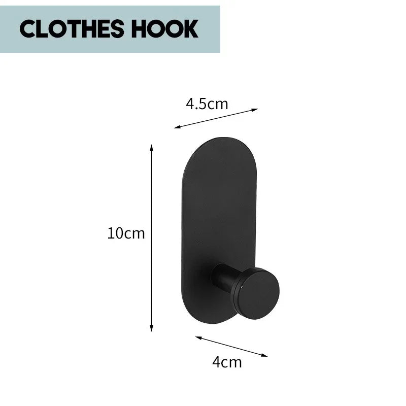 TOALLERO PARA BAÑO SIN AGUJEROS