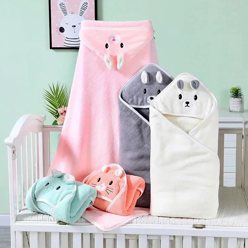 CARTOON BABY BATH TOWELS