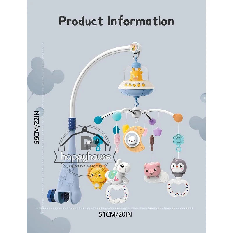 MÓVIL MUSICAL PARA CUNA BEBÉ