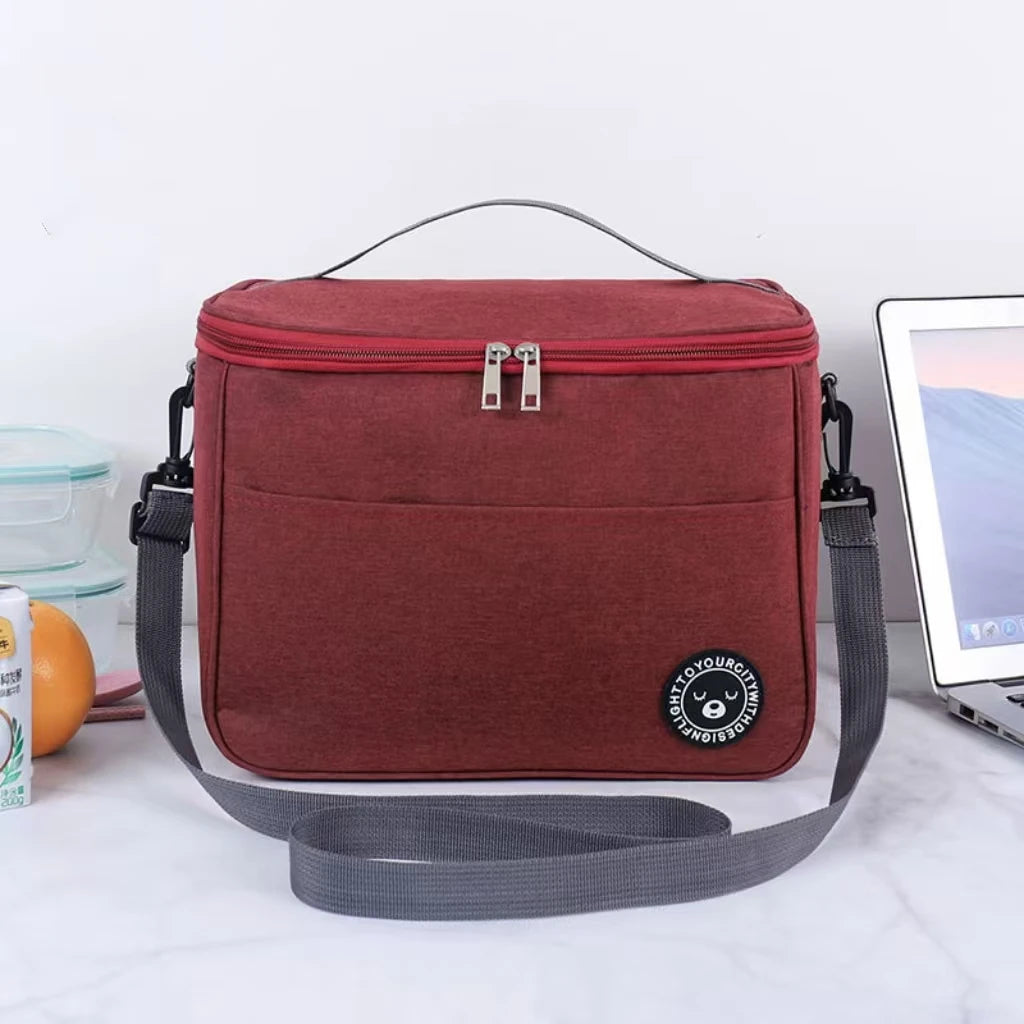 PORTABLE, THERMAL LUNCH BAG