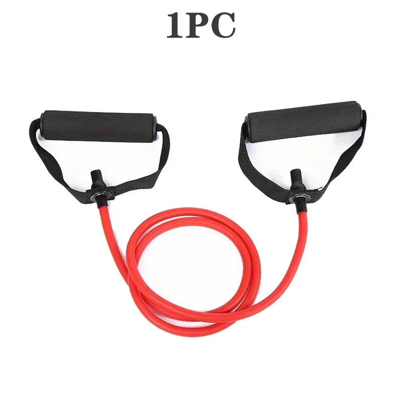 RESISTANCE BANDS WITH HANDLES