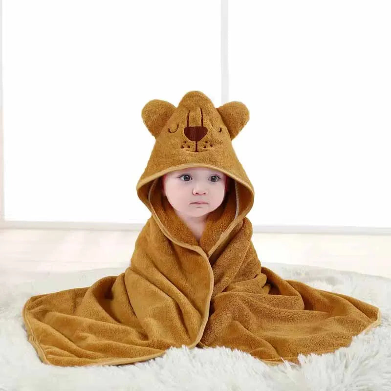 CARTOON BABY BATH TOWEL
