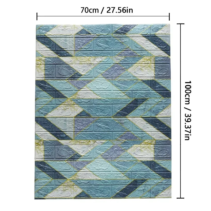 VINILO DE PARED TAPIZ 3D