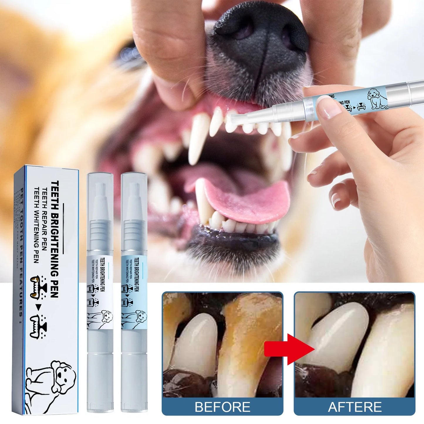 KIT LIMPIEZA DIENTES MASCOTAS
