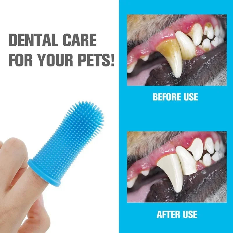 CEPILLO DE DIENTES PARA PERROS Y GATOS